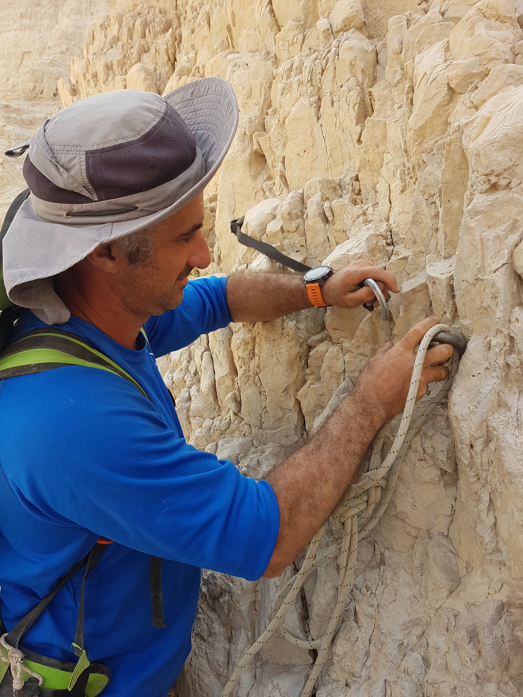 קורס סנפלינג שלומי לובטון - חבל ארץ