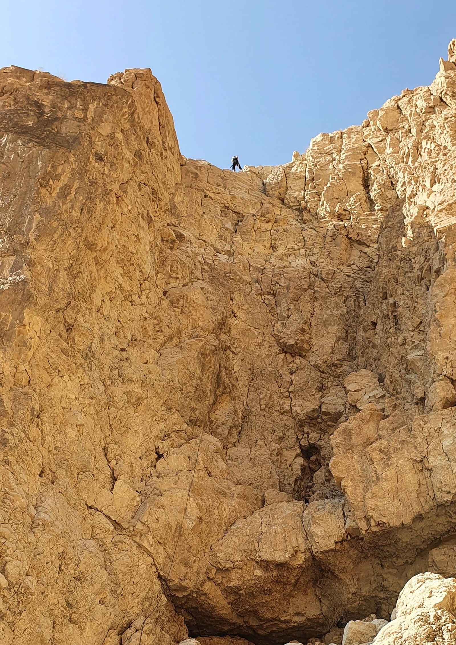 Go to heights and ski waterfalls: abseiling adventures in Nahal Tor Alyon