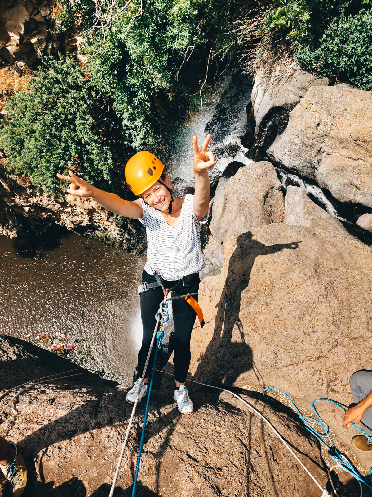 River Rappelling Rappelling trip in the Jilbon river – חבל ארץ